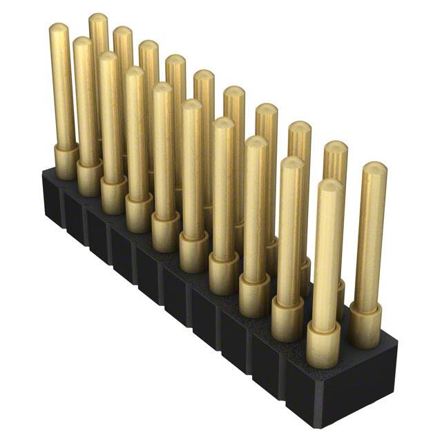 814-22-020-30-007101 CONN SPRING PISTON 20POS SMD