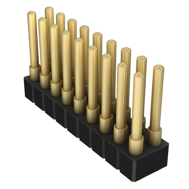 814-22-018-30-007101 CONN SPRING PISTON 18POS SMD