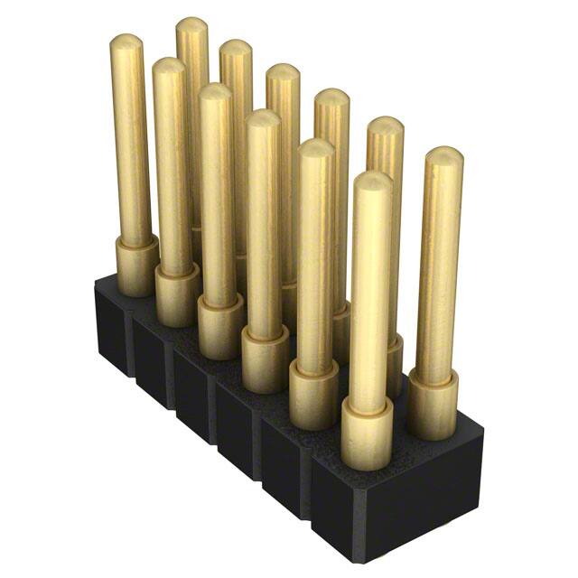 814-22-012-30-007101 CONN SPRING PISTON 12POS SMD