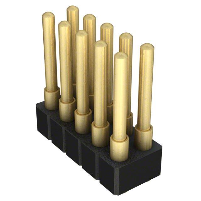 814-22-010-30-007101 CONN SPRING PISTON 10POS SMD
