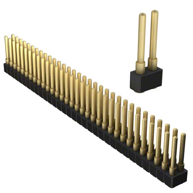 814-22-064-30-008101 CONN SPRING PISTON 64POS SMD