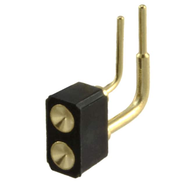 499-10-202-10-007000 CONN SPRING TARGET 2POS R/A PCB