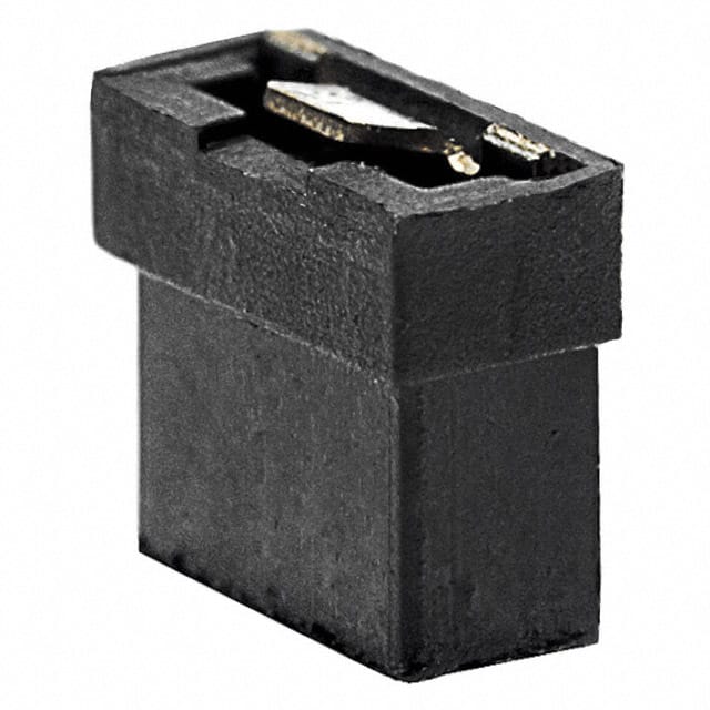 M22-1900005 CONN JUMPER SHORTING GOLD BLACK