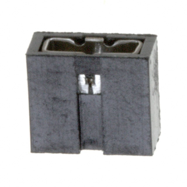 86730-001LF MINITEK JUMPER 2MM 2POD AU BLK