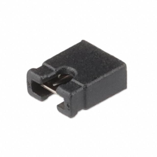SX1100-B CONN SHUNT BLACK OPEN TOP