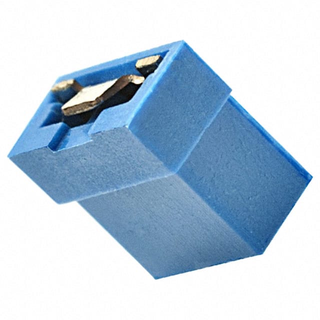 M22-1910005 CONN JUMPER SHORTING GOLD BLUE