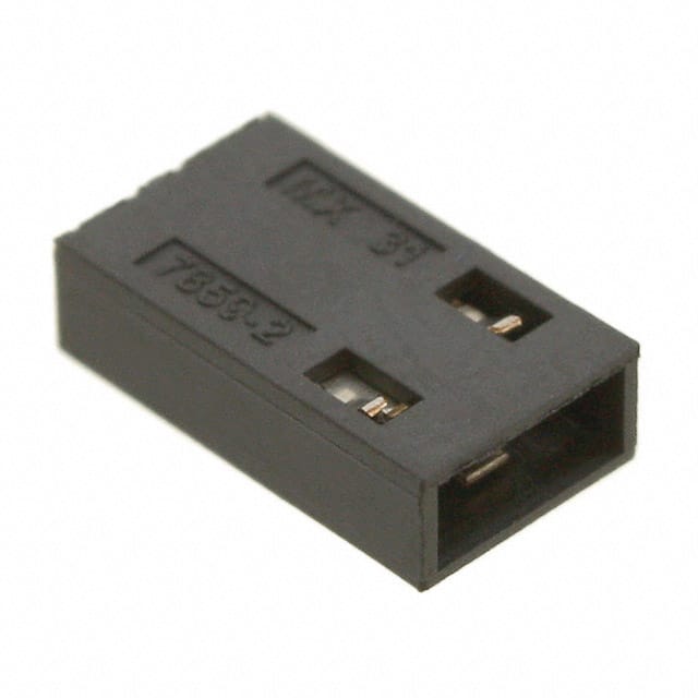 0015291026 CONN SHUNT OPEN TOP .100 GOLD