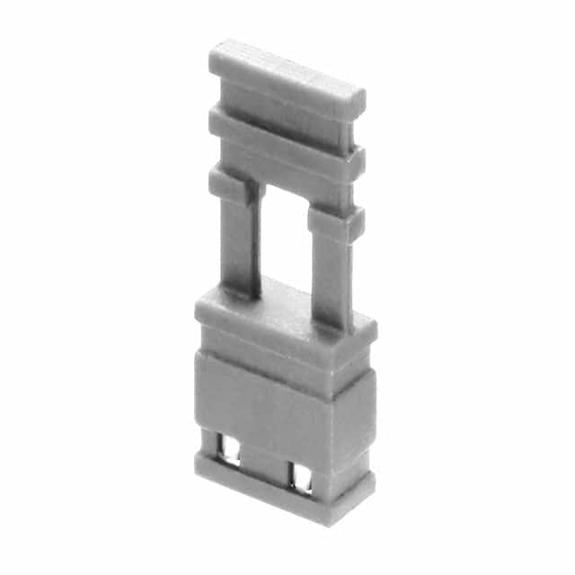 M7680-46 CONN SHUNT 2POS W/HANDLE 2.54MM