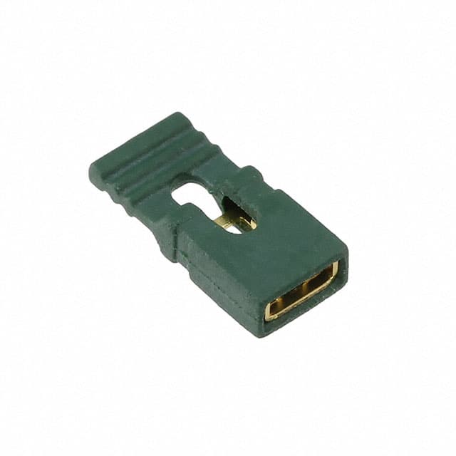 FDC02SXNN HI-TEMP CONN SHUNT GREEN .100