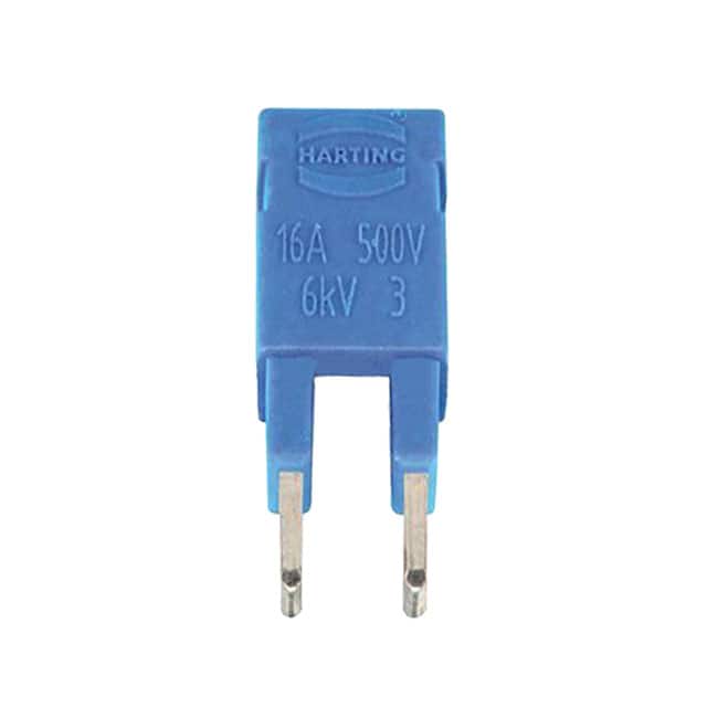 09330009821 JUMPER ACROSS 2X1 BLUE 16A