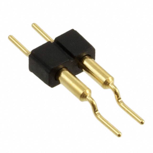339-10-102-40-000000 CONN SHUNT 2POS INSUL 2.54MM GLD