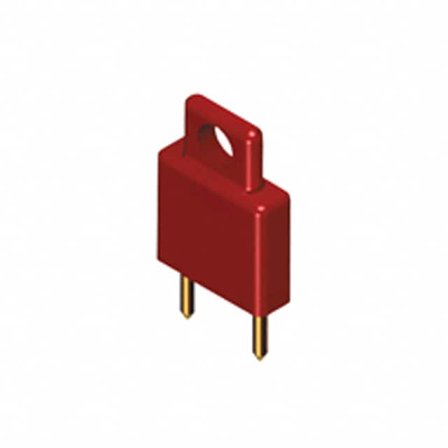 1462R PLUG SHORTING INSULATED RED