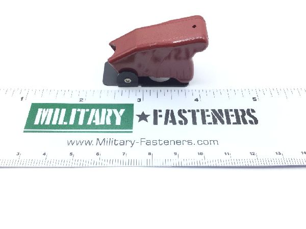MS252241 The Eaton MS252241 is a Military Standard Switch Guard made of steel with an enamel finish. It is designed for use with 2 or 3 position switches.