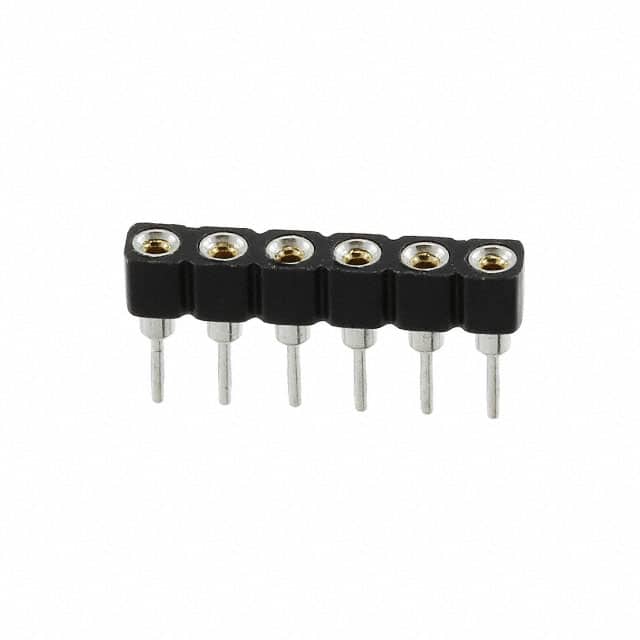 D01-9970642 CONN SOCKET SIP 6POS GOLD