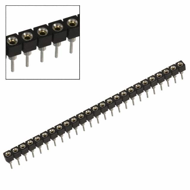 25-0513-10 CONN SOCKET SIP 25POS GOLD