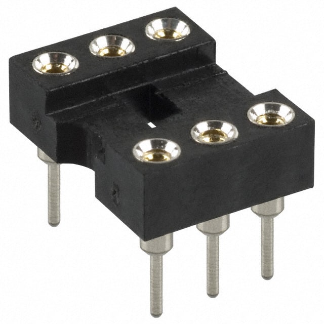 AR 06-HZL-TT CONN IC DIP SOCKET 6POS TIN