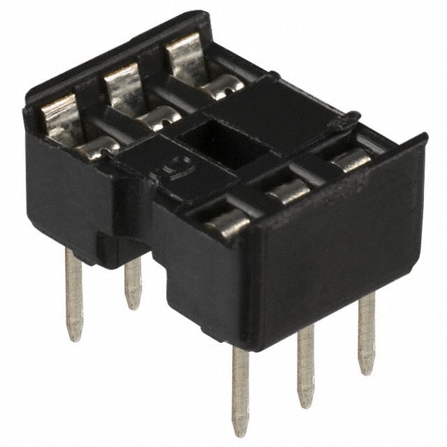 A 06-LC-TT CONN IC DIP SOCKET 6POS TIN