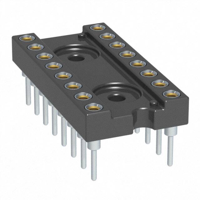 210-93-316-41-001000 CONN IC DIP SOCKET 16POS GOLD