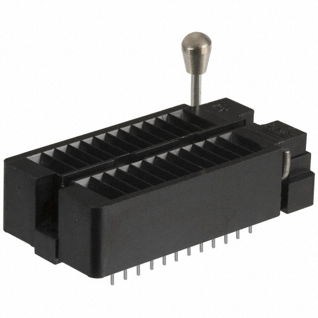 24-6554-10 CONN IC DIP SOCKET ZIF 24POS TIN