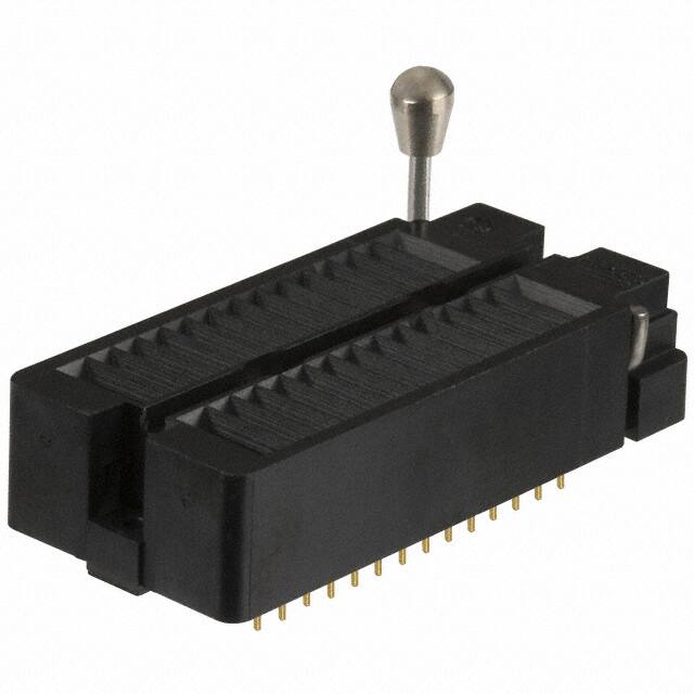 28-6554-11 CONN IC DIP SOCKET ZIF 28POS GLD