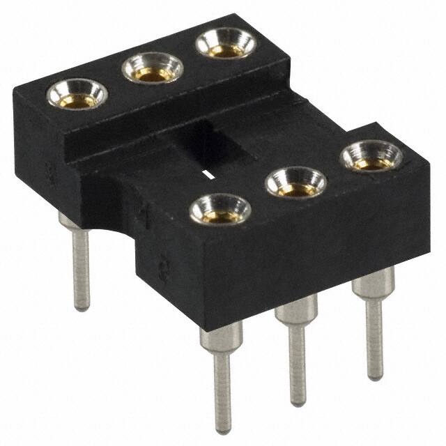 AR 06-HZL/07-TT CONN IC DIP SOCKET 6POS GOLD