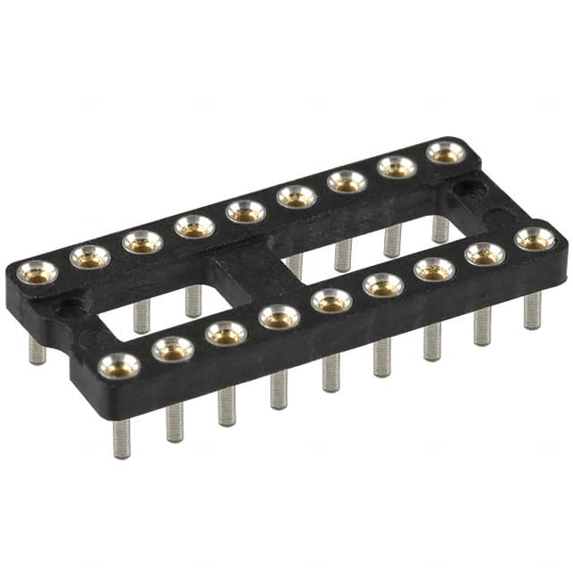 115-93-318-41-003000 CONN IC DIP SOCKET 18POS GOLD