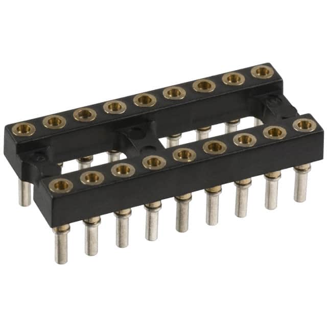 614-93-318-31-012000 CONN IC DIP SOCKET 18POS GOLD