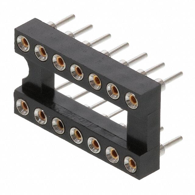 211-1-14-003 CONN IC DIP SOCKET 14POS GOLD