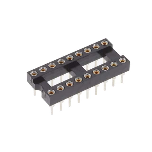 211-1-18-003 CONN IC DIP SOCKET 18POS GOLD