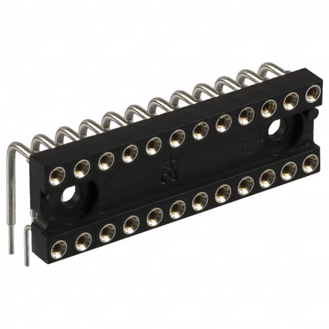 299-43-324-11-001000 CONN IC DIP SOCKET 24POS GOLD