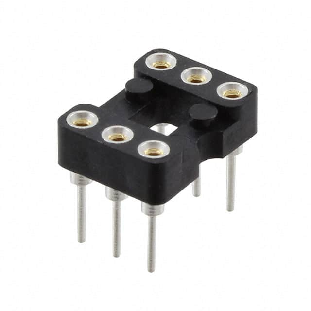 111-47-306-41-001000 CONN IC DIP SOCKET 6POS GOLD