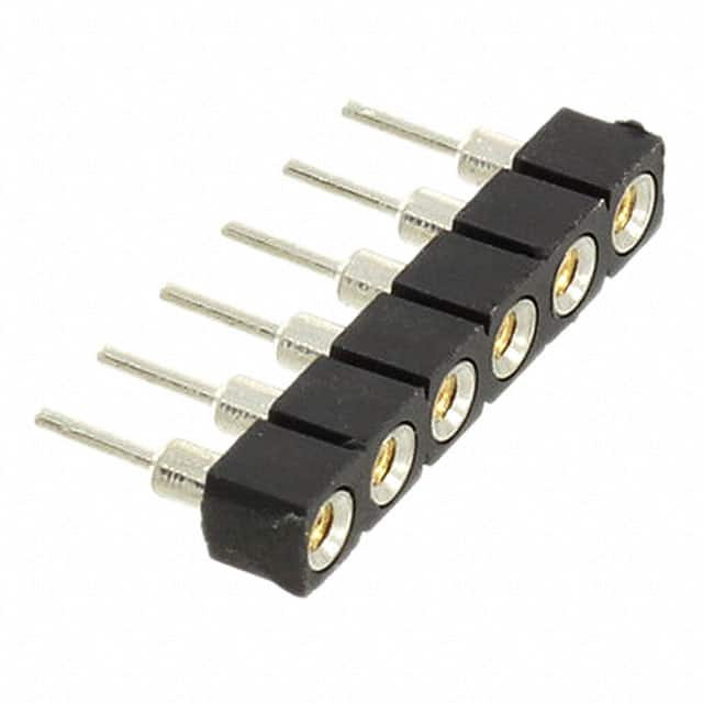 06-0518-10 CONN SOCKET SIP 6POS GOLD