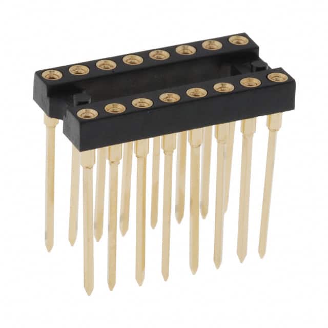 123-13-316-41-001000 CONN IC DIP SOCKET 16POS GOLD