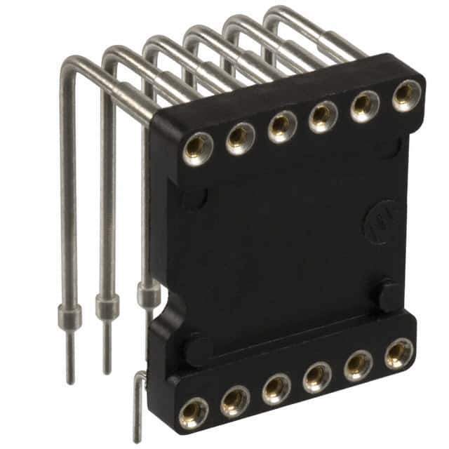 299-43-612-10-002000 CONN IC DIP SOCKET 12POS GOLD