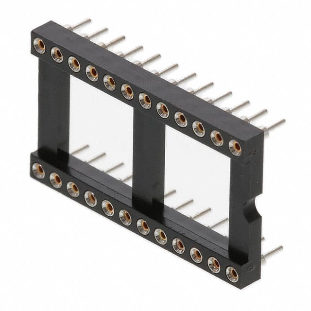 211-1-24-006 CONN IC DIP SOCKET 24POS GOLD