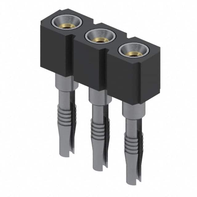 346-43-103-41-013000 CONN SOCKET SIP 3POS GOLD