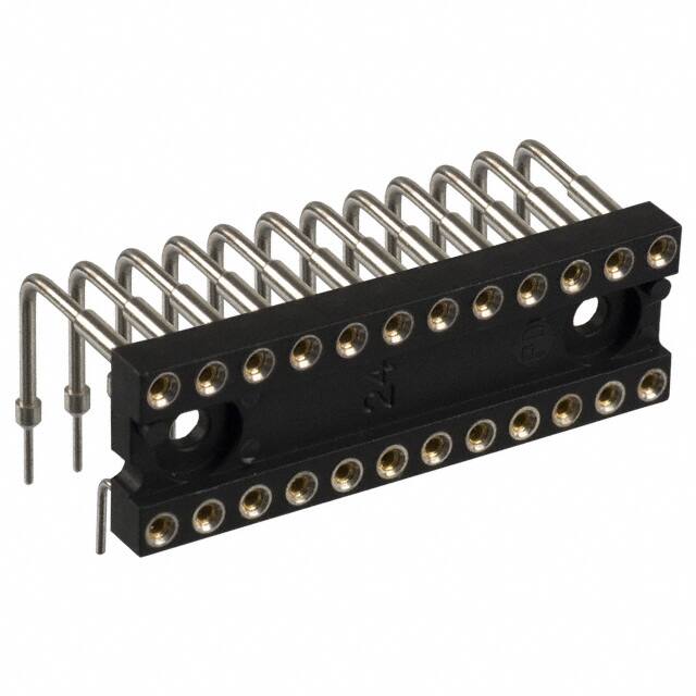 299-93-324-10-001000 CONN IC DIP SOCKET 24POS GOLD