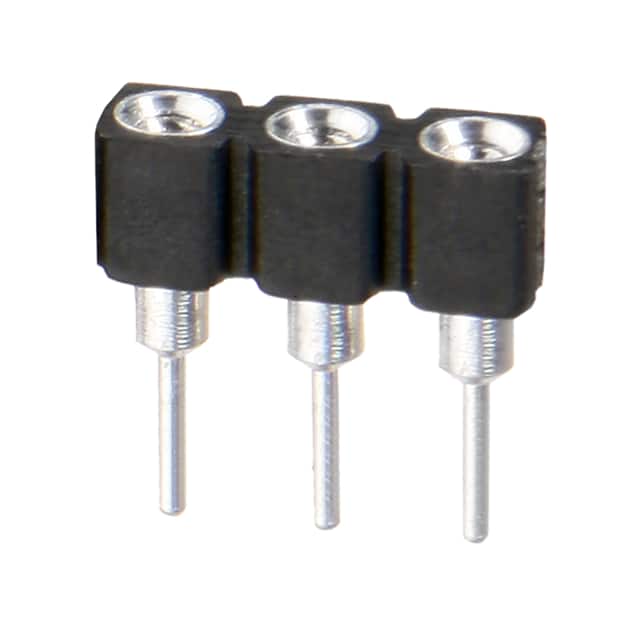 D01-9970342 CONN SOCKET SIP 3POS GOLD