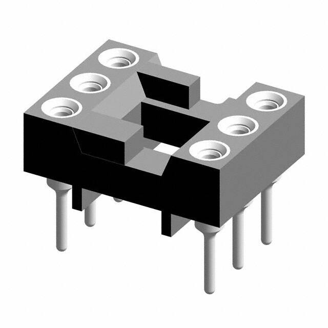 110-87-306-41-605101 CONN IC DIP SOCKET 6POS GOLD