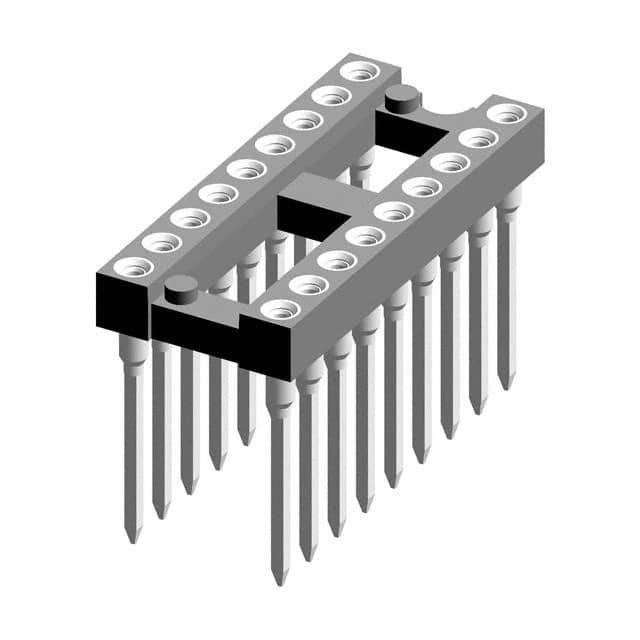 122-87-318-41-001101 CONN IC DIP SOCKET 18POS GOLD