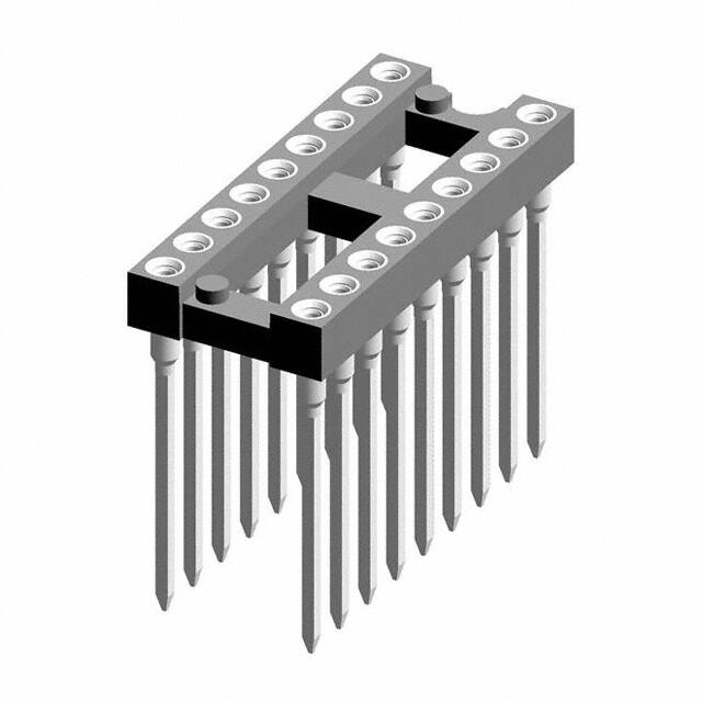 123-87-318-41-001101 CONN IC DIP SOCKET 18POS GOLD