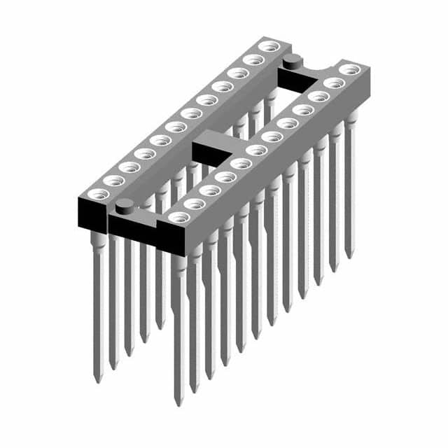 123-87-324-41-001101 CONN IC DIP SOCKET 24POS GOLD