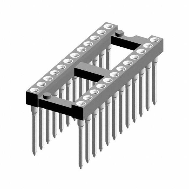 122-87-424-41-001101 CONN IC DIP SOCKET 24POS GOLD