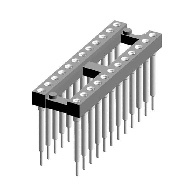 116-87-324-41-009101 CONN IC DIP SOCKET 24POS GOLD