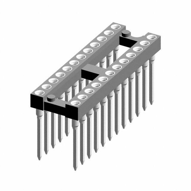 122-83-324-41-001101 CONN IC DIP SOCKET 24POS GOLD