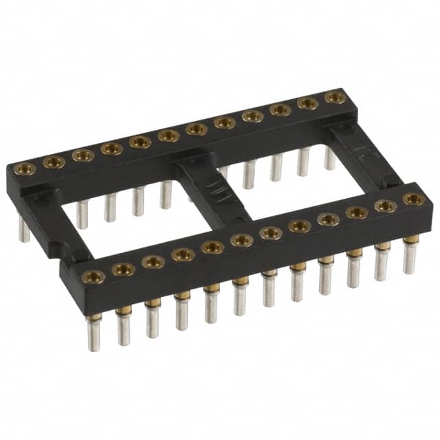 614-43-624-31-012000 CONN IC DIP SOCKET 24POS GOLD