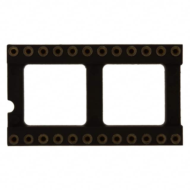 123-43-624-41-001000 CONN IC DIP SOCKET 24POS GOLD