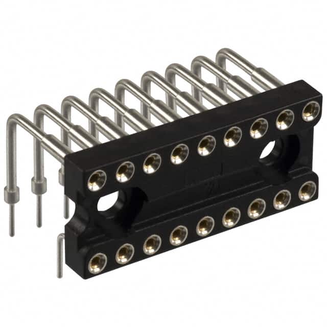 299-43-318-10-001000 CONN IC DIP SOCKET 18POS GOLD