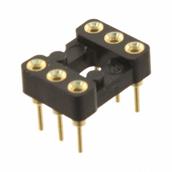 110-13-306-41-001000 CONN IC DIP SOCKET 6POS GOLD