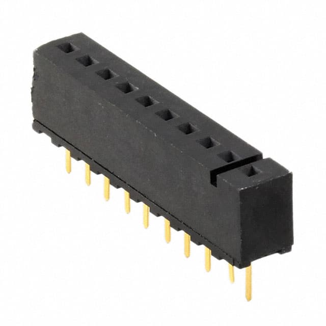 10-0511-11 CONN SOCKET SIP 10POS GOLD